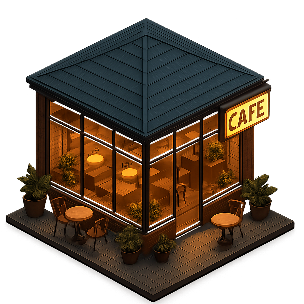 Restaurants delivery illustration